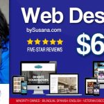 Professional Websites $600 Promo Freelance Web Designer #bysusana #webdesigner